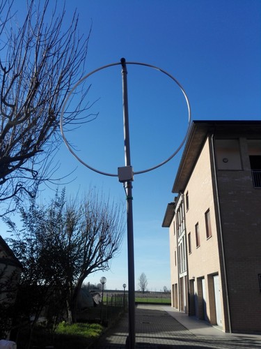 Antenna loop magnetica - loop, hf