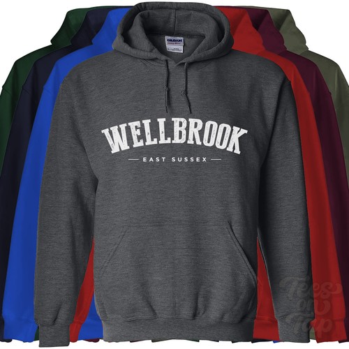 Felpa con cappuccio wellbrook - felpa,