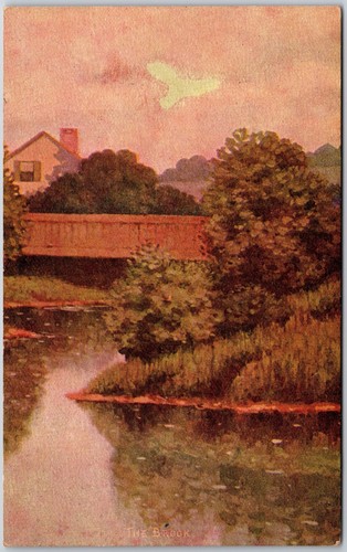 Cartolina the brook sahallow - cartolina,
