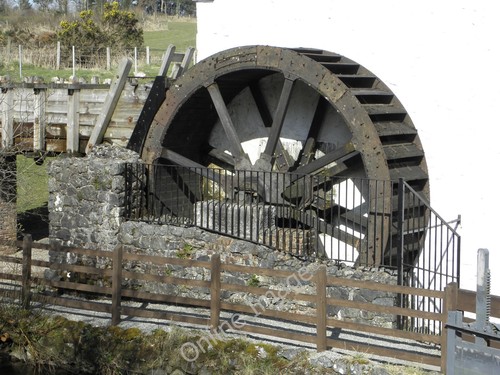 Photo 6x4 the waterwheel - the, at